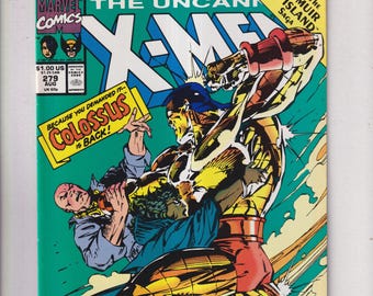 The Uncanny X-Men #279 August 1991 (Comic: Marvel, Superheroes,  Action, Adventure)