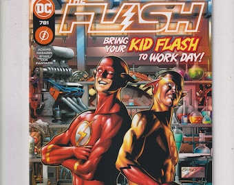The Flash #781 Bring Your Kid Flash To Work Day June 2022 (Comic: DC Comics, Superheroes, Fantasy, Action)