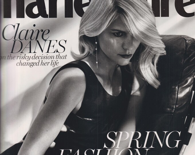 Marie Claire February 2017  Claire Danes, Spring Fashion Preview (Magazine: Women, Fashion, Lifestyle)