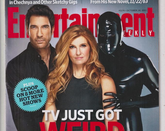 Entertainment Weekly October 28, 2011 Dylan McDermott, Connie Britton, Riley Schmidt, American Horror Story, (Magazine: Movies, Celebrities)