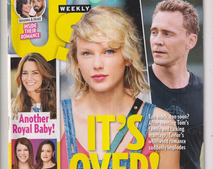 US Weekly September 19, 2016 Taylor Swift, Tom Hiddleston,  Princess Kate, Rihanna and Drake (Magazine: Celebrity, Gossip)