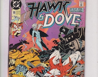 Hawk & Dove #11 DC Comic  April 1990 (Comic: Action, Superheroes)