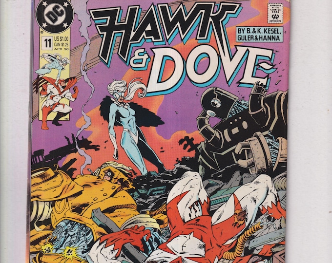 Hawk & Dove #11 DC Comic  April 1990 (Comic: Action, Superheroes)