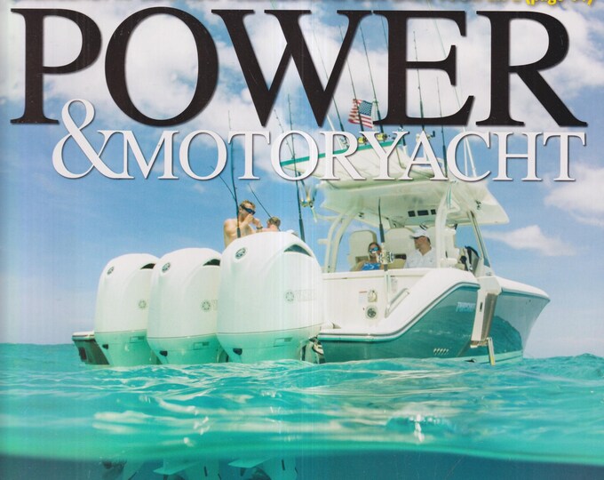 Power & MotorYacht October 2017 Bahamas Special, Emergency At Sea, Saving Stella Maris (Magazine: Boating, Outdoor Recreation)