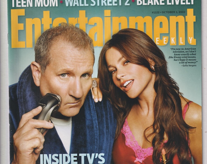Entertainment Weekly October 1, 2010 Ed O'Neill & Sofia Vergara Inside TV's Funniest Show Modern Family (Magazine: Movies, TV, Celebrities)