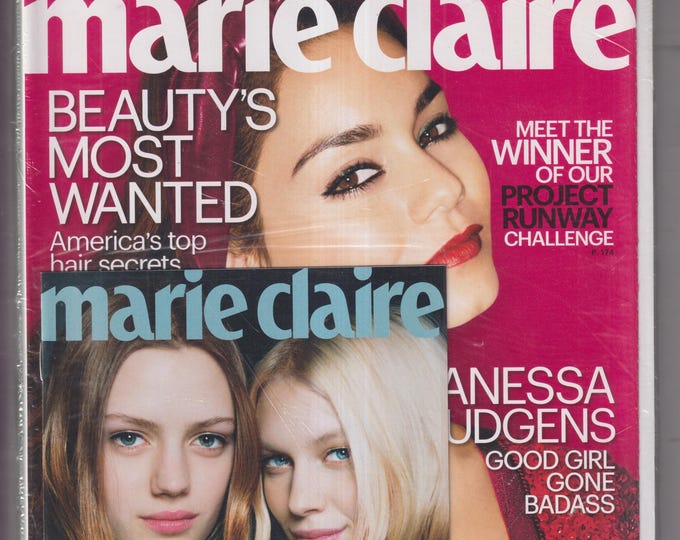 Marie Claire October 2013 Vanessa Hudgens Sexy Style, Beauty's Most Wanted, Nina Garcia's Paris Diary  (Magazine:  Women's, Lifestyle)