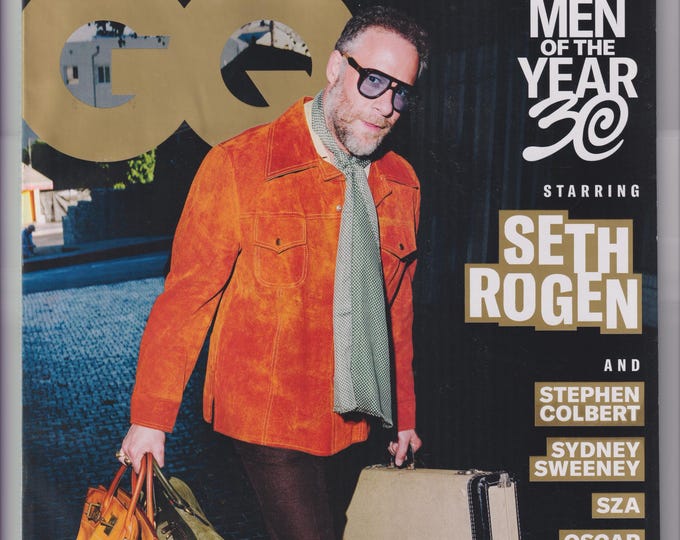 GQ December 2025 Seth Rogen - Men of the Year Issue (Magazine: Men's, Lifestyle)