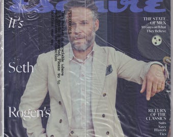 Esquire March 2025 It's Seth Rogen's Show Now, State of Men, Return of the Classics  (Magazine: Men's, General Interest)