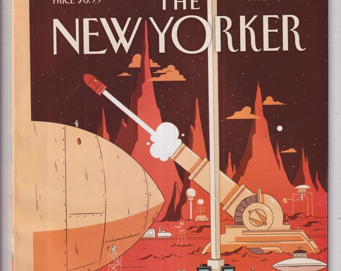 The New Yorker April  22, 2013 Now Boarding Cover, Life as a Venetian Gondolier, Apologies, Martian Chroniclers (Magazine: General Interest)