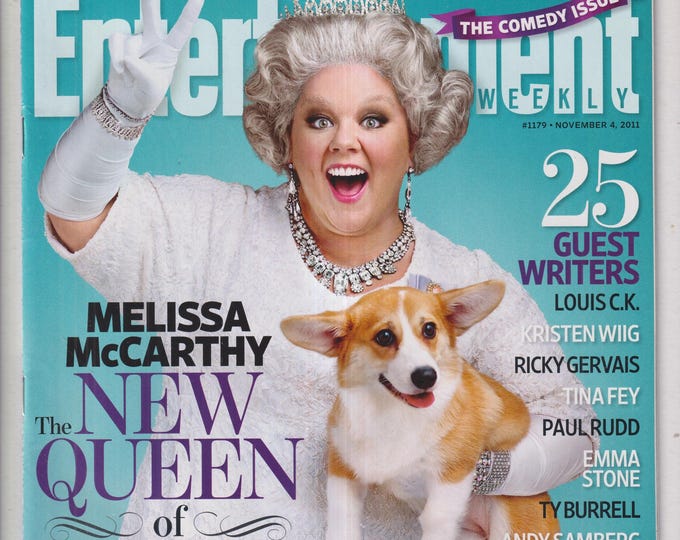 Entertainment Weekly November 4, 2011 The Comedy Issue, Melissa McCarthy, Kristen Wiig, Louis C.K., Tina Fey (Magazine: Movies, Celebrities)