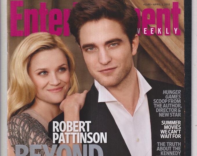 Entertainment Weekly April 1, 2011 Robert Pattinson, Reese Witherspoon, Hunger Games, Summer Movies  (Magazine: Movies, TV, Celebrities)