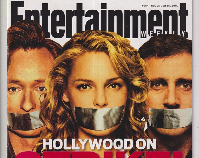 Entertainment Weekly November 16, 2007 Hollywood On Strike (Magazine: Movies, Music, Television)