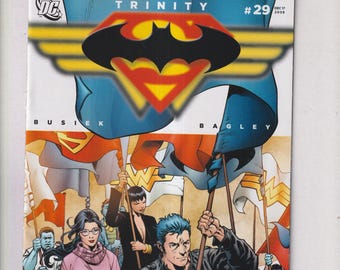 Trinity #29 DC Comic December 17, 2008  (Comic: Batman, Superman, Wonder Woman, Action, Superheroes)