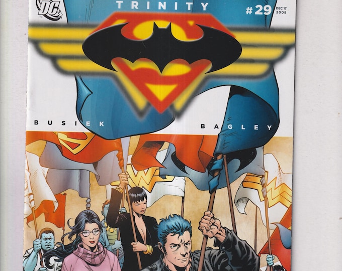 Trinity #29 DC Comic December 17, 2008  (Comic: Batman, Superman, Wonder Woman, Action, Superheroes)