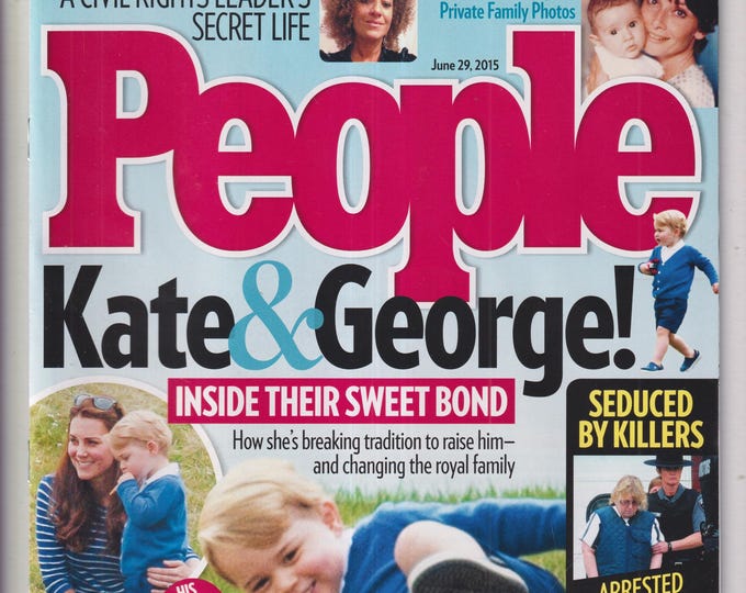 People June 29, 2015 Princess Kate, Prince George, Audrey Hepburn, Joyce Mitchell, Rachel Dolezal  (Magazine: Celebrity, Gossip, True Crime)