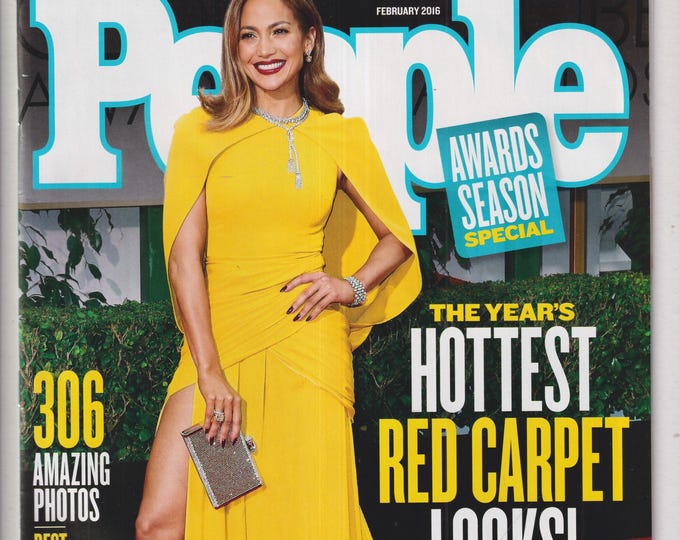 People February 2016 Jennifer Lopez Hottest Red Carpets Looks!  306 Amazing Photos (Magazine:  Celebrity, Gossip, True Crime)