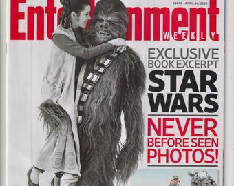Entertainment Weekly April 16, 2010  Star Wars Never Before Seen Photos, Celebration of The Empire Strikes Back (Magazine: Movies)