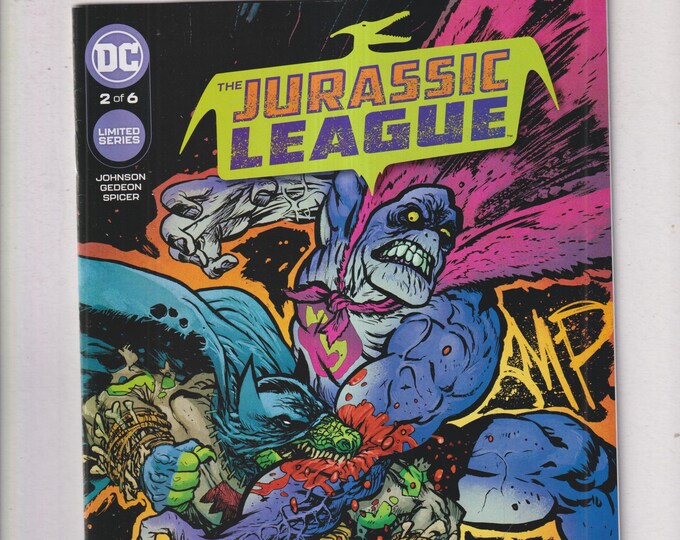 Jurassic League #2 DC Comics  August 2022 Limited Edition  (Comic: Superhero, Dinosaurs)