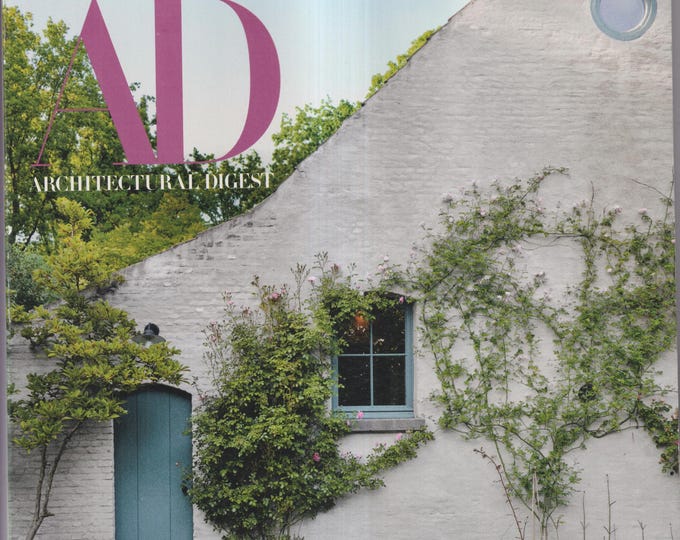 Architectural Digest July August 2025 Summer Romance, Modernism on Maui, Belgian Country Charm (Magazine: Interior Design, Home Decor)