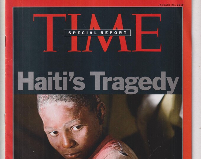 Time January 25, 2010 Haiti's Tragedy Special Report   (Magazine: Current Events, Politics, News)