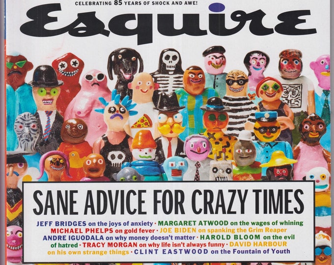 Esquire October 2018 Sane Advice for Crazy Times, Trump's Secret Servers, El Chapo's Curse (Magazine: Lifestyle, Men's)