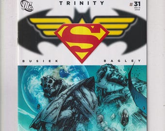 Trinity #31 DC Comic December 31, 2008 (Comic: Batman, Superman, Wonder Woman, Action, Superheroes)