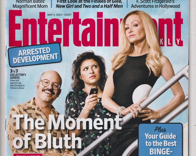 Entertainment Weekly May 3, 2013 Arrested Development, The Moment of Bluth, Binge Watching Guide (Magazine: Movies, TV)