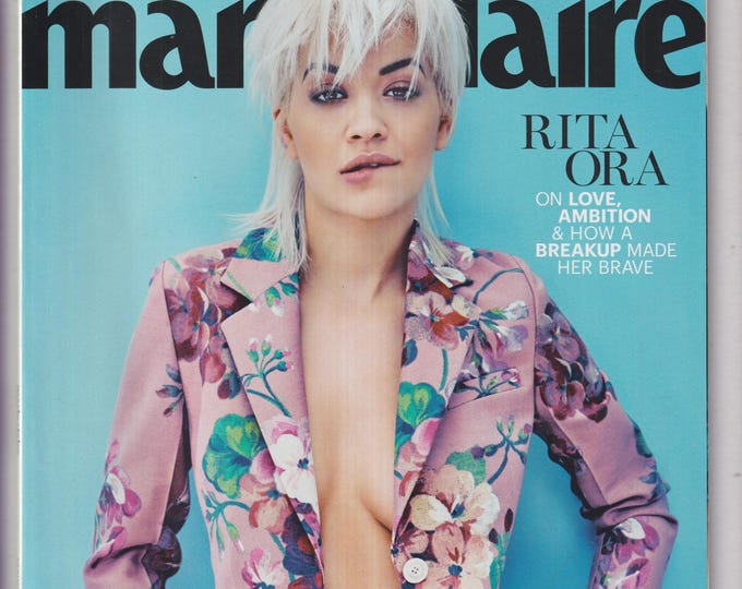 Marie Claire July 2015 Rita Ora on Love, Ambition, Fall Trend Preview (Magazine: Women, Fashion, Lifestyle)