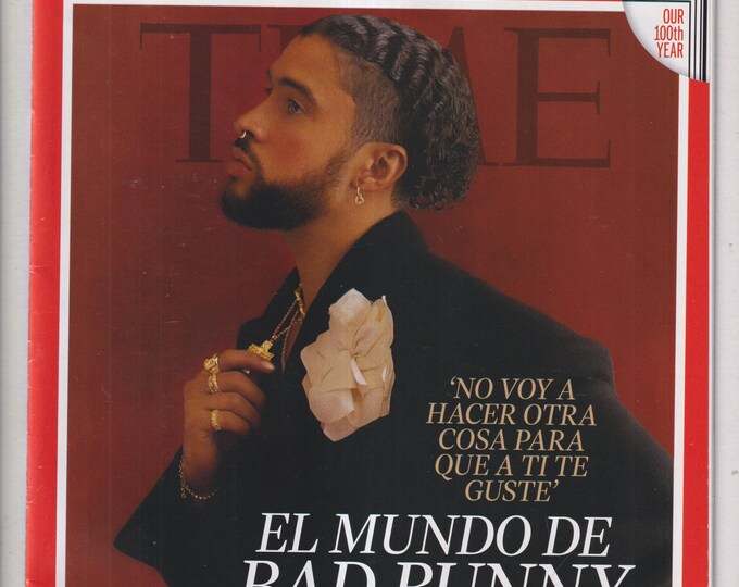 Time April 10-17, 2023 El Mundo De Bad Bunny  (Magazine: News, Current Events)