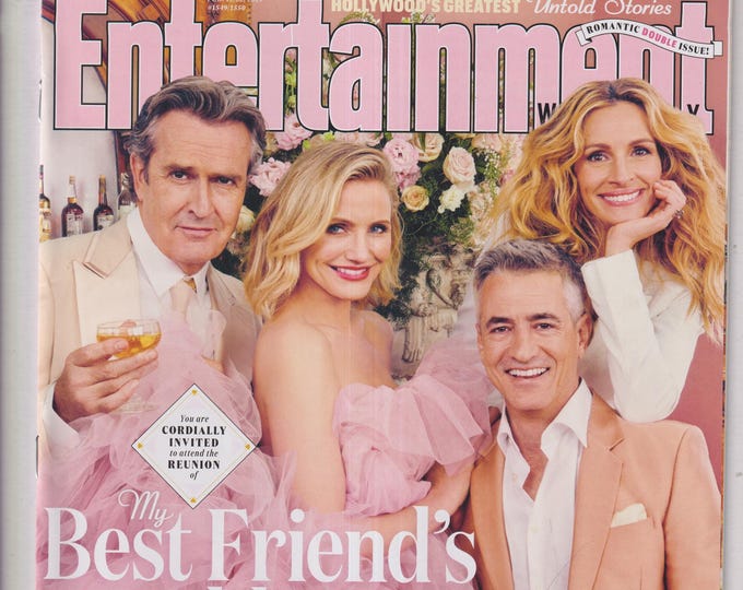 Entertainment Weekly February 15/22, 2019 My Best Friend's Wedding Reunion, Favorite Rom-Coms  (Magazine: Entertainment)