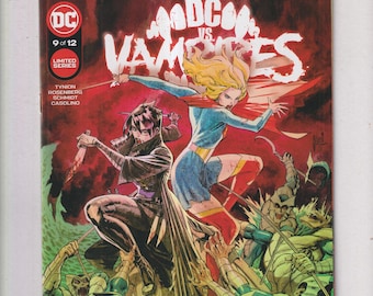 DC Vs. Vampires #9 Ocean Ambush! November 2022 (Comic: DC Comics, Horror, Suspense)