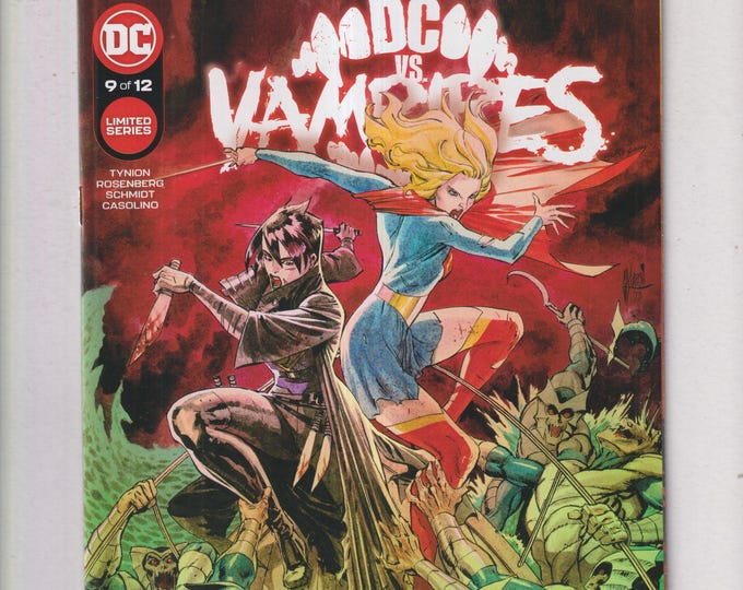 DC Vs. Vampires #9 Ocean Ambush! November 2022 (Comic: DC Comics, Horror, Suspense)