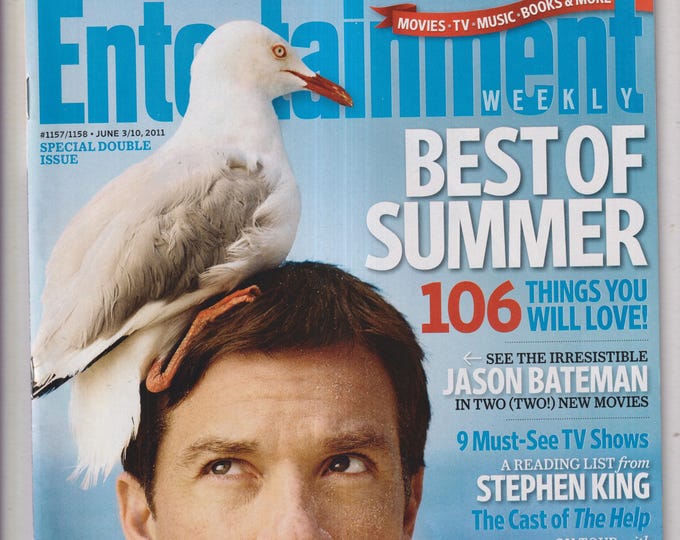 Entertainment Weekly June 3-10, 2011 Jason Bateman, Stephen King, Katy Perry, Harry Potter, Best of Summer (Magazine: Movies, Celebrities)