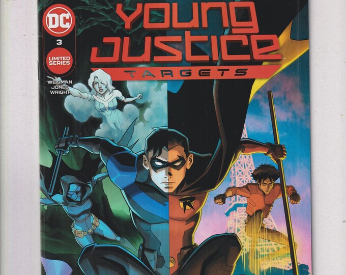 Young Justice Targets #3 DC Comic November 2022 (Comic: Action, Superheroes)