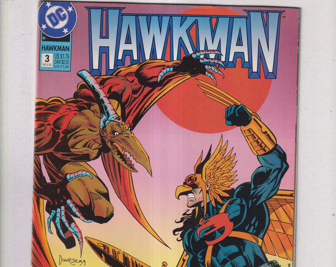 Hawkman #3 DC Comics November 1993  (Comic: Action, Superheroes)