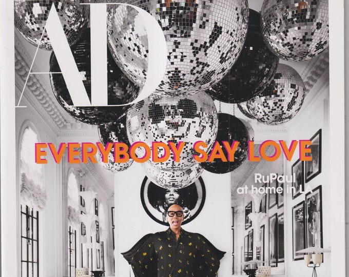 Architectural Digest June 2023 RuPaul At Home IN LA - Everybody Say Love (Magazine: Interior Design, Home Decor)