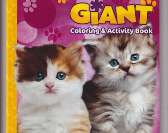 Little Kitties Giant Coloring & Activity Book  (Paperback: Children's Coloring Book) 2025