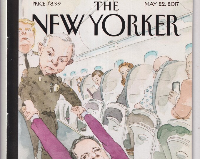 The New Yorker My 22, 2017 Ejected Cover, The Book Monk, American Studies, A Love Story, Parenthood  (Magazine: General Interest)