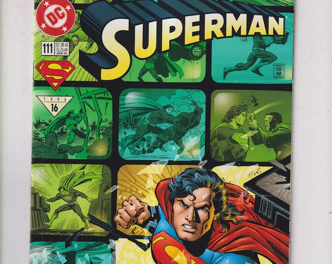Superman #111  DC Comics April 1996 (Comic: Action, Superheroes)
