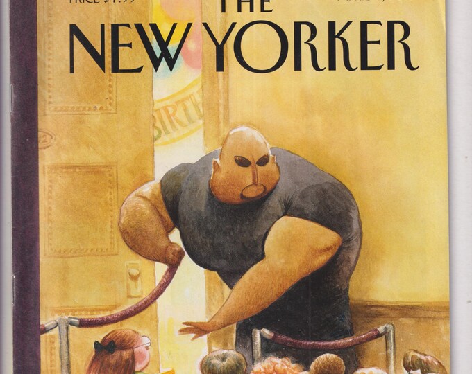 The New Yorker April 6, 2015 Everybody Who's Anybody Cover, Brain Therapy, XI Jinping, Conservation (Magazine: General Interest)