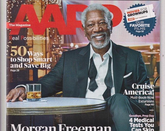 AARP February March 2017 Morgan Freeman in His Prime, Cruise America! Night Driving (Magazine: General Interest)