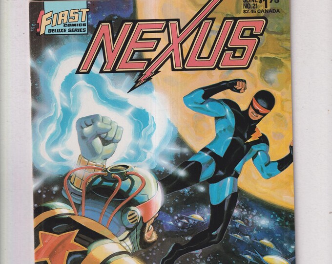 Nexus No. 21  June 1986 (Comic: 1First Comic, Superhero, Sci-Fi, Copper Age)