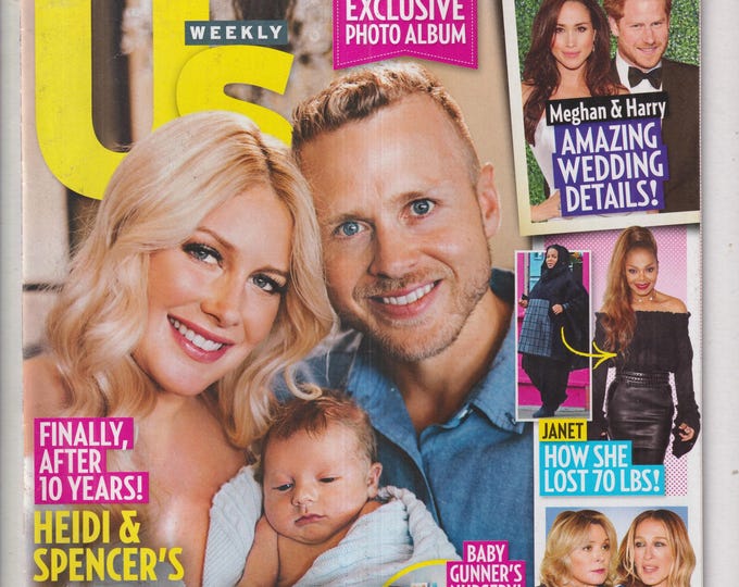 US Weekly October 23, 2017 Heidi Montag, Spencer Pratt,  Megan, Prince Harry, Janet Jackson, Kim Cattrall (Magazine: Celebrity, Gossip)