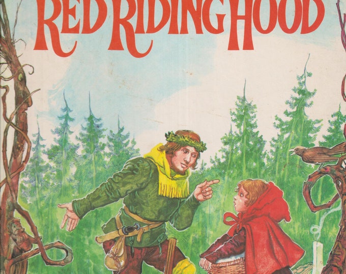 Red Riding Hood Retold by Ian Robinson (Hardcover: Oversized Children's Picture Book, Ages 4-12) 1980