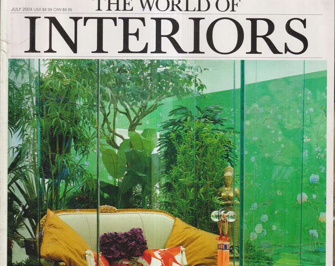 World of Interiors Magazine July 2004: Gabrielse House, de Kooning Hampton Home