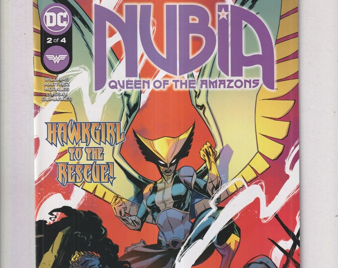 Nubia Queen of the Amazons #2 DC Comic September 2022 (Comic: Superheroes,  Action, Adventure, Fantasy)