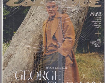 Esquire October November 2025 George Clooney (Magazine: Men's, Lifestyle)
