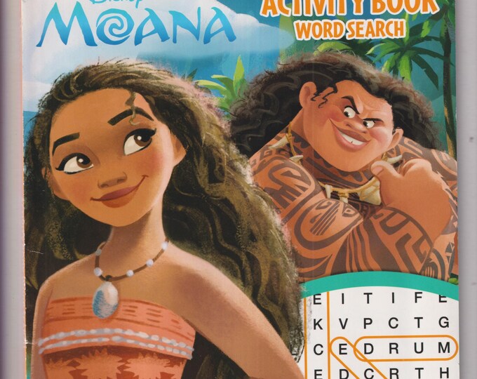 Disney Moana Activity Book Word Search (Paperback: Children's Activity) 2017