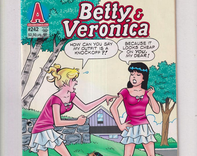 Archie #242 Betty & Veronica Meet The Fashion Detectives (Comic: Archie) August 2009