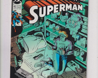 Adventures of Superman #462 DC Comics January 1990  (Comic: Action, Superheroes)